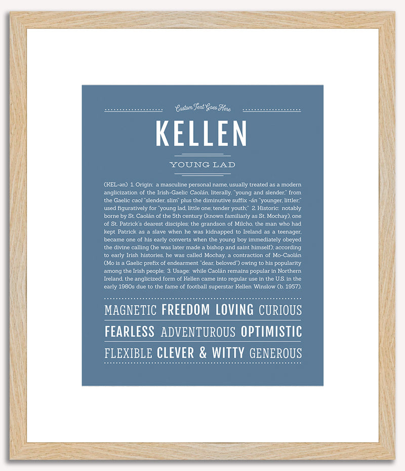 Kellen | Name Art Print