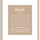 Kellen | Name Art Print