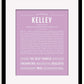 Frame Options | Lilac | Black Frame, Matted