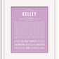 Frame Options | Lilac | White Frame, Matted