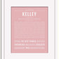 Frame Options | Dusty Rose | White Frame, Matted