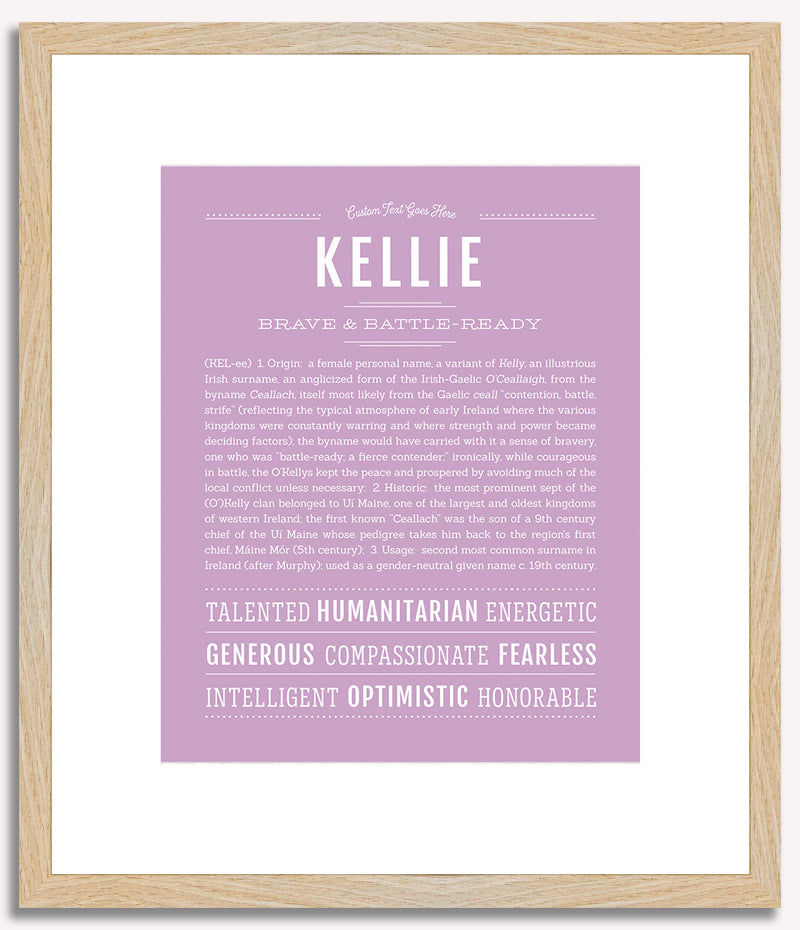 Kellie | Name Art Print