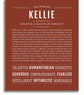 Kellie | Name Art Print – Name Stories