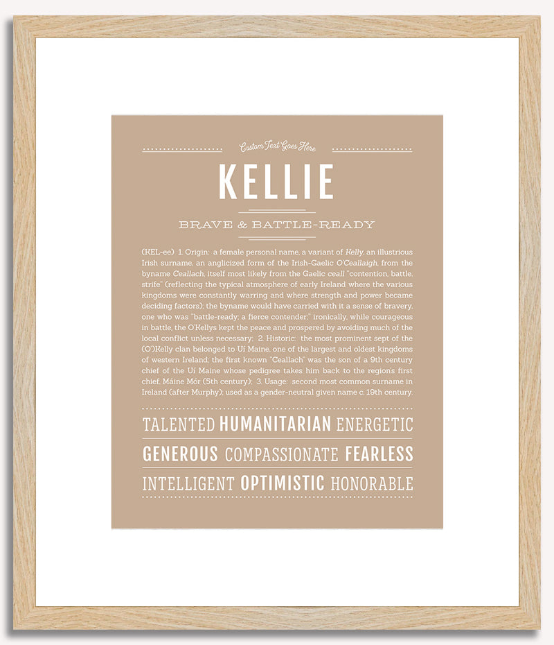 Kellie | Name Art Print