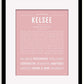 Frame Options | Dusty Rose | Black Frame, Matted