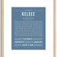 Kelsee | Name Art Print