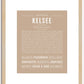 Kelsee | Name Art Print