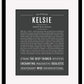 Frame Options | Charcoal Gray | Maple Frame, Matted