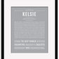Frame Options | Light Gray | Maple Frame, Matted