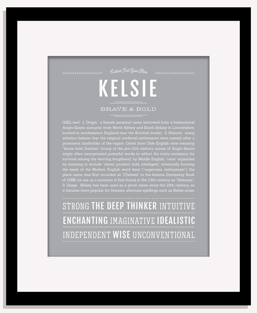Frame Options | Light Gray | Maple Frame, Matted