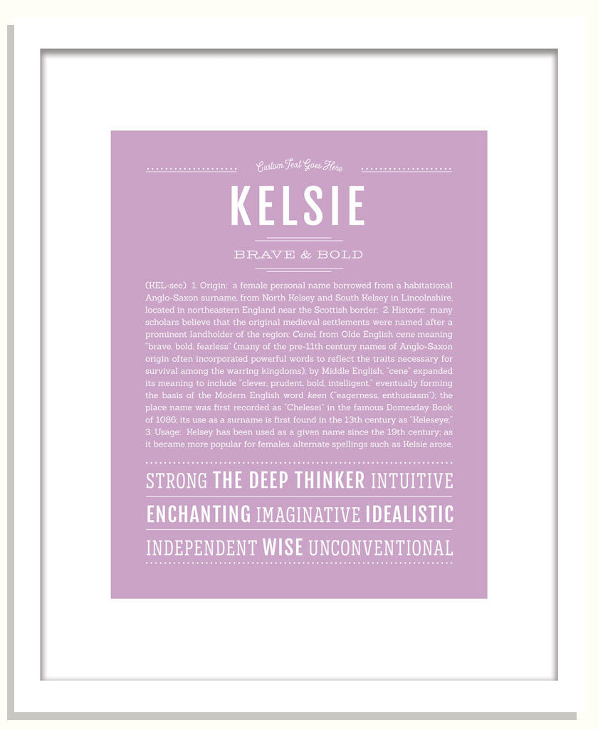 Frame Options | Lilac | Black Frame, Matted
