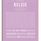 Frame Options | Lilac | White Frame, Matted