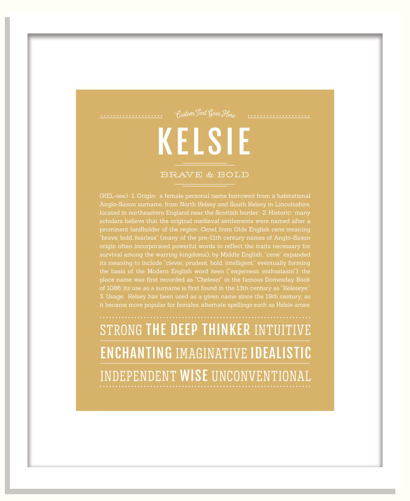 Frame Options | Matte Gold | Black Frame, Matted