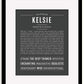 Frame Options | Charcoal Gray | Black Frame, Matted