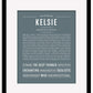 Frame Options | Night Rendezvous | Maple Frame, Matted