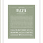 Frame Options | Sage | Black Frame, Matted