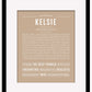 Frame Options | Tan | Maple Frame, Matted