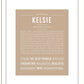 Frame Options | Tan | Black Frame, Matted