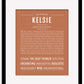 Frame Options | Terra Cotta | Maple Frame, Matted