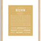 Kelvin | Name Art Print