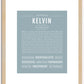 Kelvin | Name Art Print