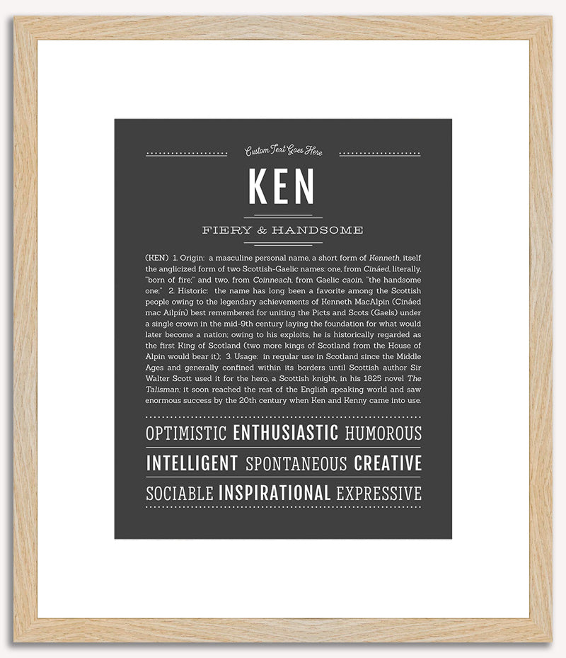 Ken | Name Art Print