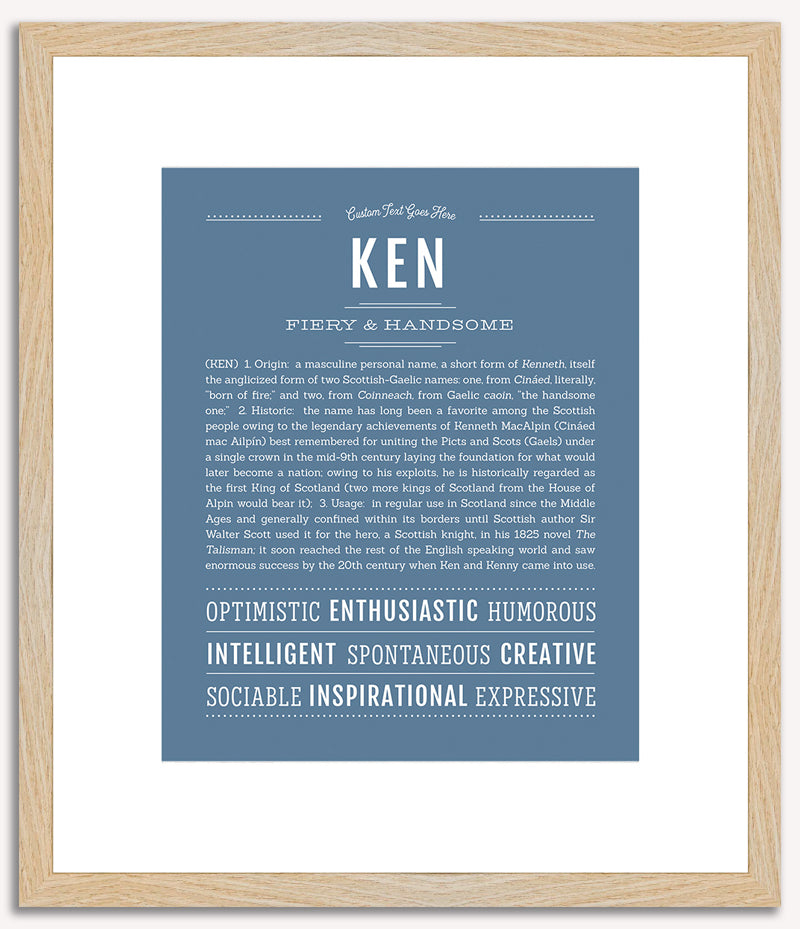 Ken | Name Art Print