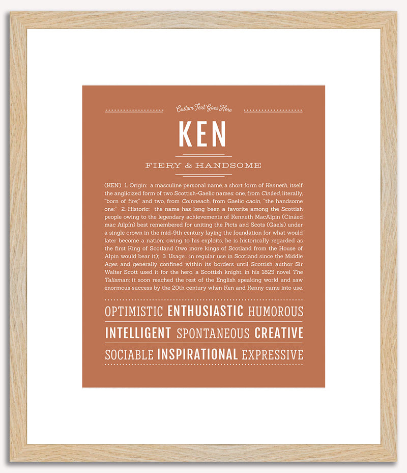 Ken | Name Art Print