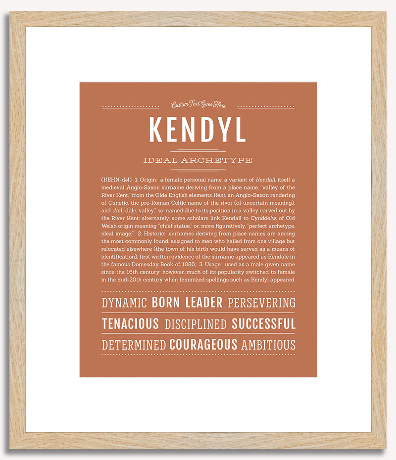 Kendyl | Name Art Print