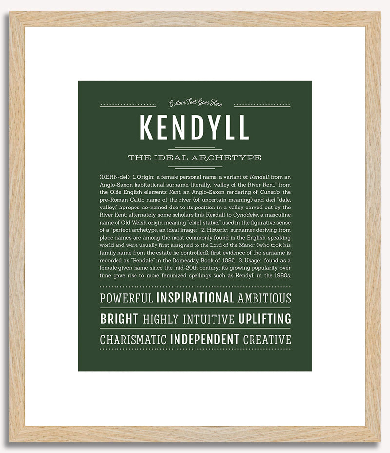 Kendyll | Name Art Print