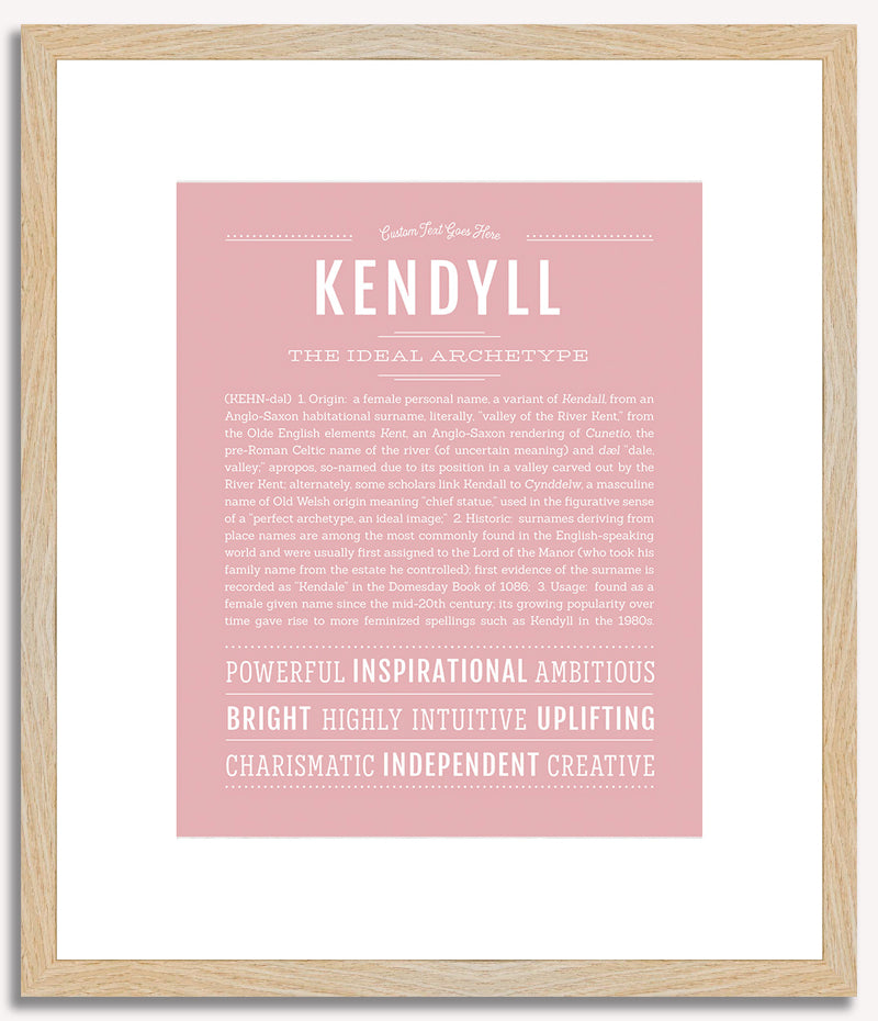 Kendyll | Name Art Print