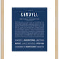 Kendyll | Name Art Print