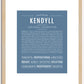 Kendyll | Name Art Print