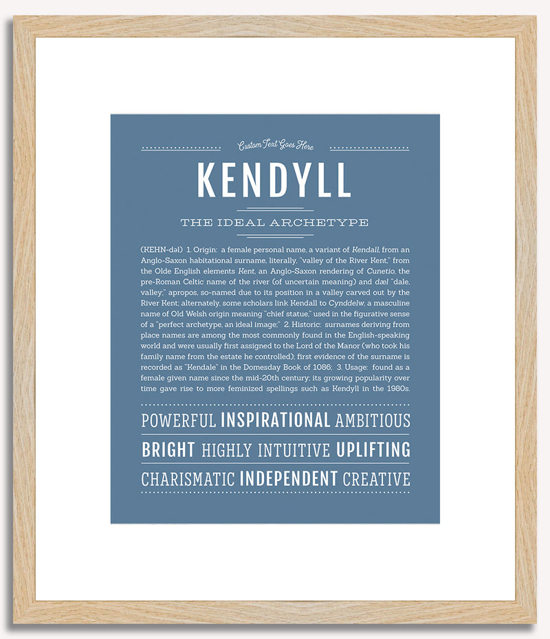 Kendyll | Name Art Print