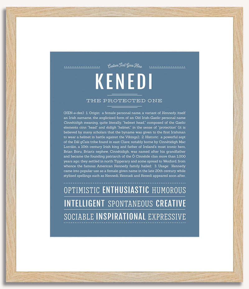 Kenedi | Name Art Print