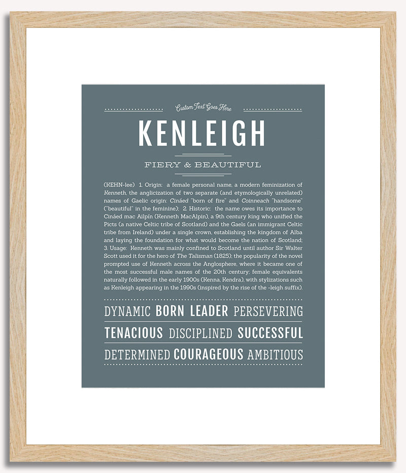 Kenleigh | Name Art Print