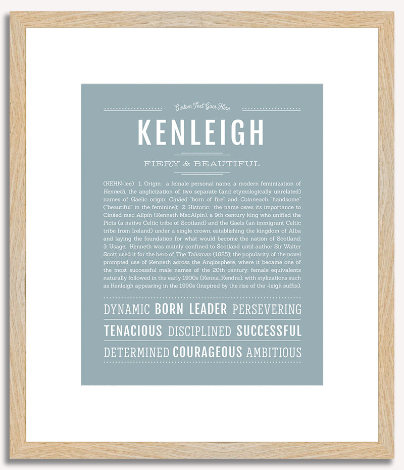 Kenleigh | Name Art Print