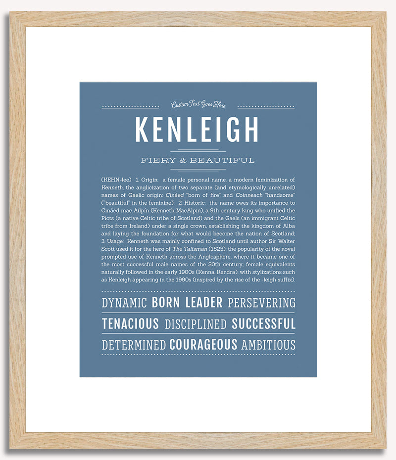 Kenleigh | Name Art Print