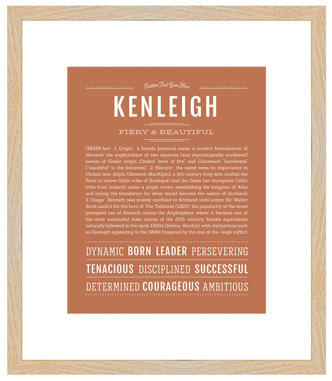 Kenleigh | Name Art Print