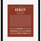 Kenley | Name Art Print