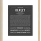 Kenley | Name Art Print