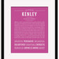 Kenley | Name Art Print