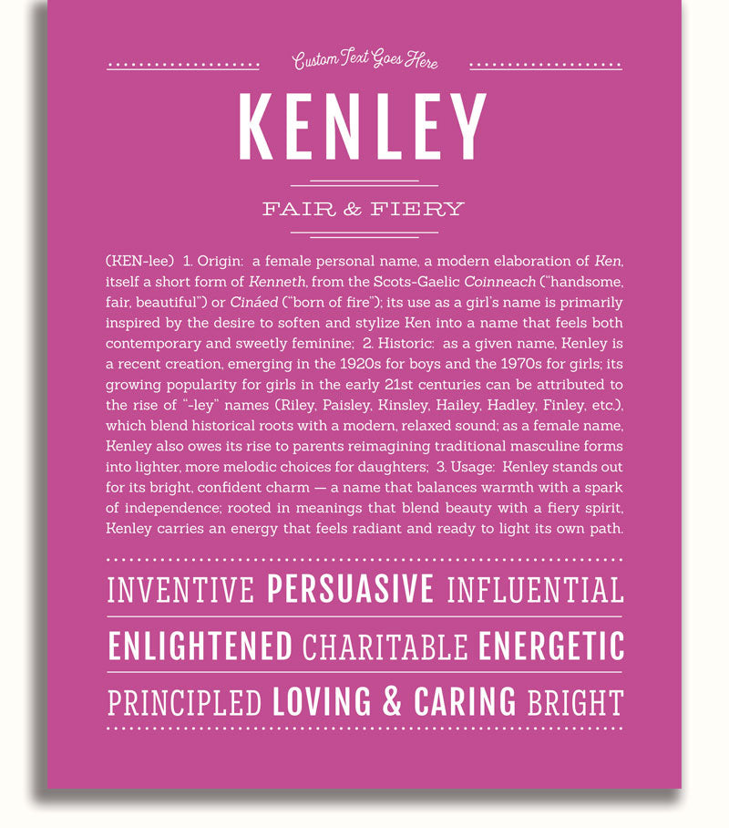 Frame Options | Dark Pink | White Frame, Matted