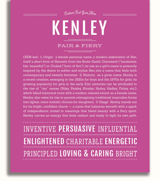 Frame Options | Dark Pink | White Frame, Matted