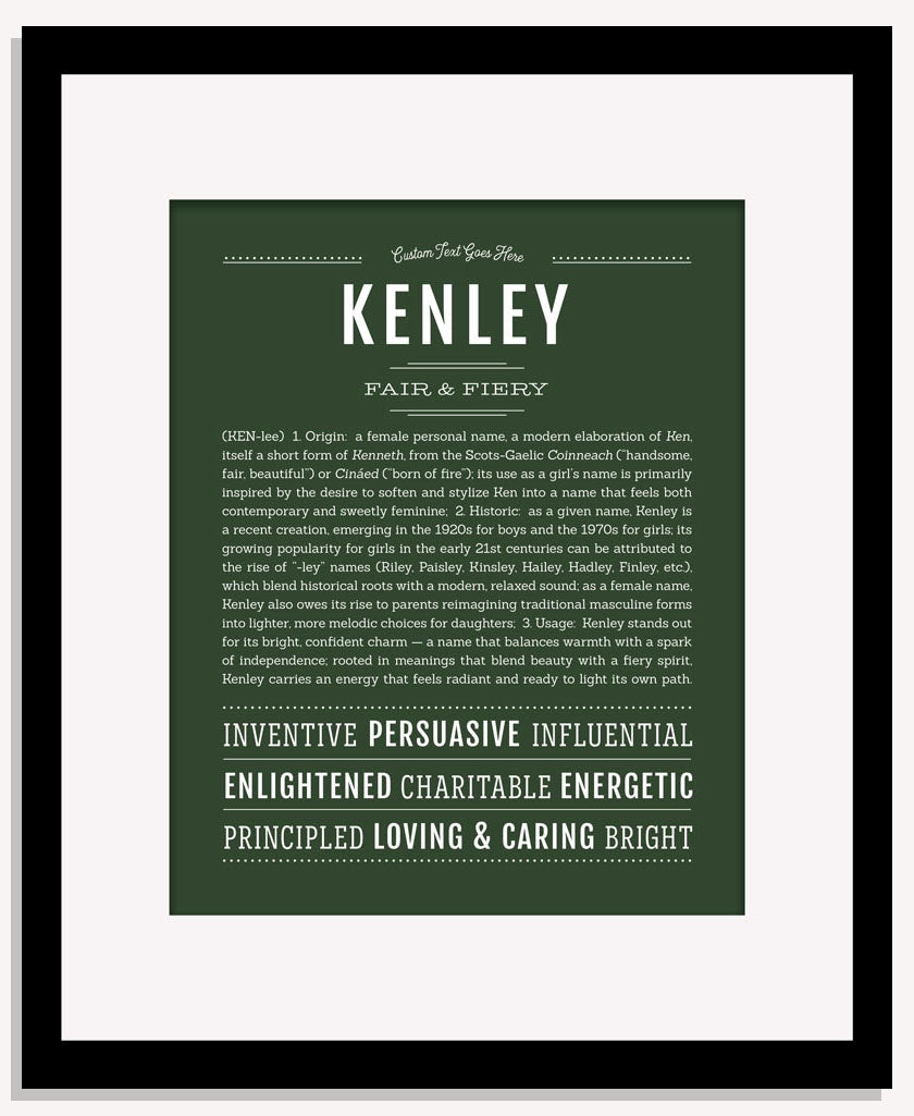 Kenley | Name Art Print