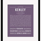 Kenley | Name Art Print