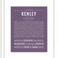 Kenley | Name Art Print