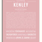 Frame Options | Dusty Rose | White Frame, Matted