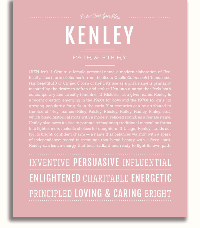 Frame Options | Dusty Rose | White Frame, Matted