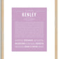 Kenley | Name Art Print